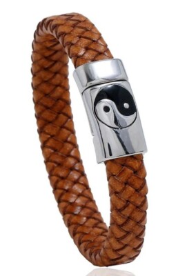 Buddha Stones FengShui Yin Yang Balance Bracelet