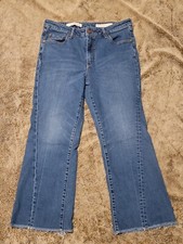 Anthropologie Pilcro And The Letterpress High Rise Flare Jeans Size 31 Retro