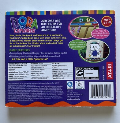 Dora the Explorer: Lost City Adventure - Atari - PCMac - Video