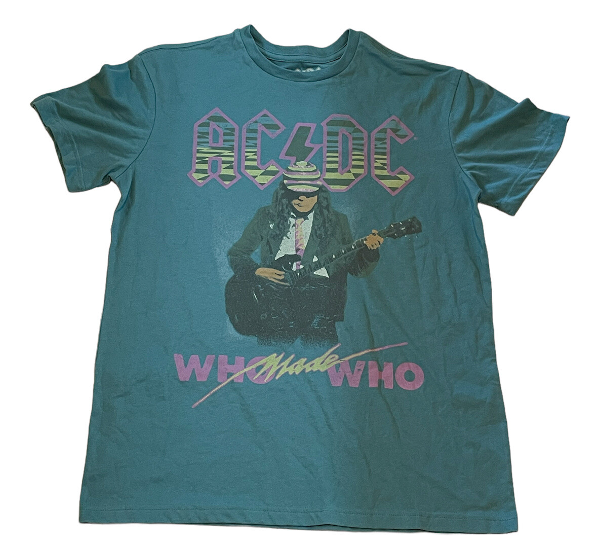 AC/DC Who Made Who 1986 North American Tour Concert T… - Gem