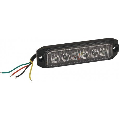 Feu de pénétration 6 LED orange 12V 24V pour éviter les risques de collision sur la route