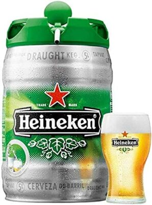 Birra Heineken 5 Litri Sistema Di Spillatura A Pressione 2 Fusti 10lt Totale Ebay