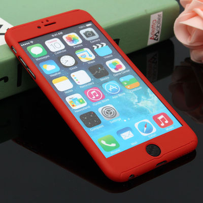 COVER 360° + VETRO TEMPERATO PER APPLE IPHONE 7 COLORE NERO - Foto 6