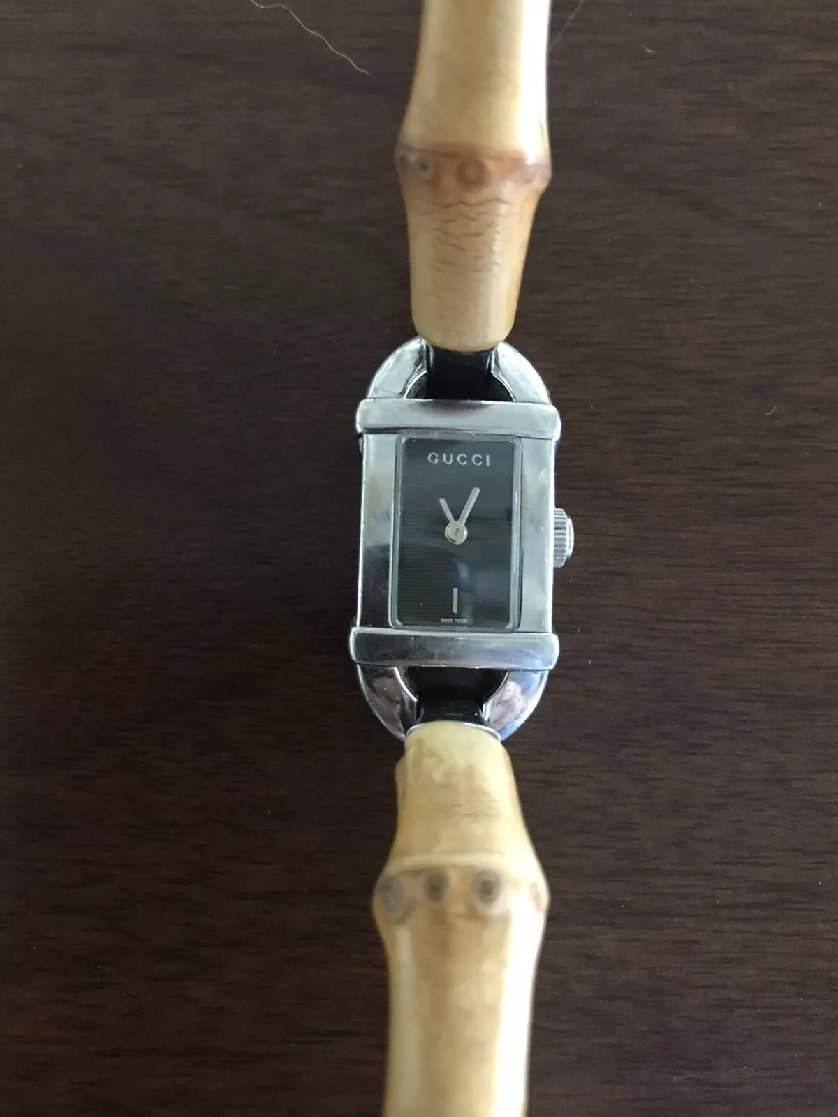 Montre bambou Gucci/6800 L/montre bracelet femme