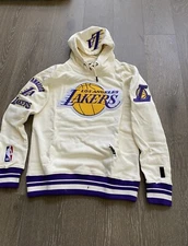 NWT Pro Standard Los Angeles Lakers Retro Pullover Hoodie Size Small