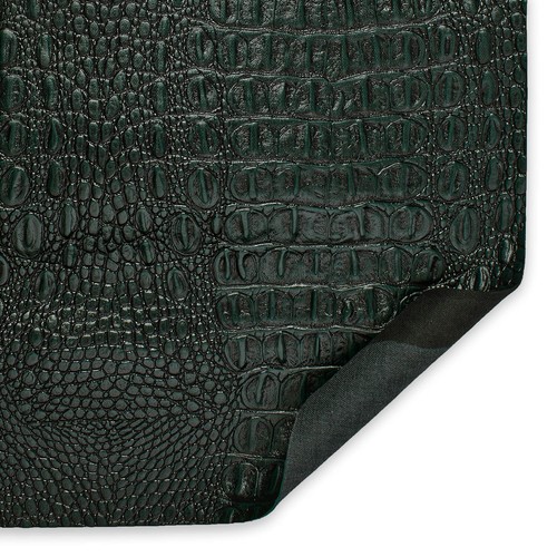 Ottertex® Crocodile Vinyl Leather 56” PVC Polyester Waterproof Fabric BTY - Picture 16 of 37