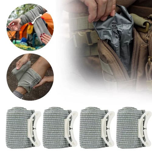 4X Madicare Israelische Bandage Trauma Verband Notfallve Erste Hilfe Kompression - Bild 4 von 11