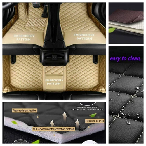 Fit Ford Crown Victoria Fusion Taurus Car Floor Mats Auto Carpets Waterproof Mat - Imagen 30 de 41