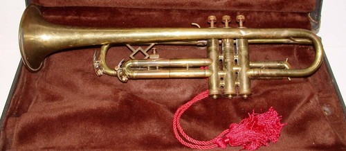 Vintage Trompete KING LIBERTY MODEL 238611 mit Koffer H N White Co Cleveland Ohio - Bild 2 von 7