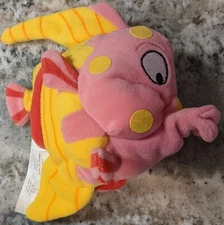 Disney - Little Mermaid - Undersea Fish Critter # 1 - Mini Bean Bag Plush