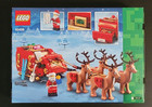Lego Holiday Santa's Sleigh 40499 LEGO STORE EXCLUSIVE OOP MINT BRAND NEW SEALED — photo 2