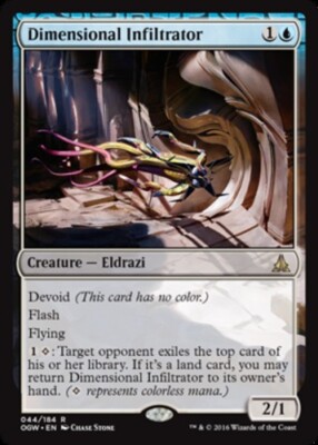 Dimensional Infiltrator NM, English MTG Oath of the Gatewatch