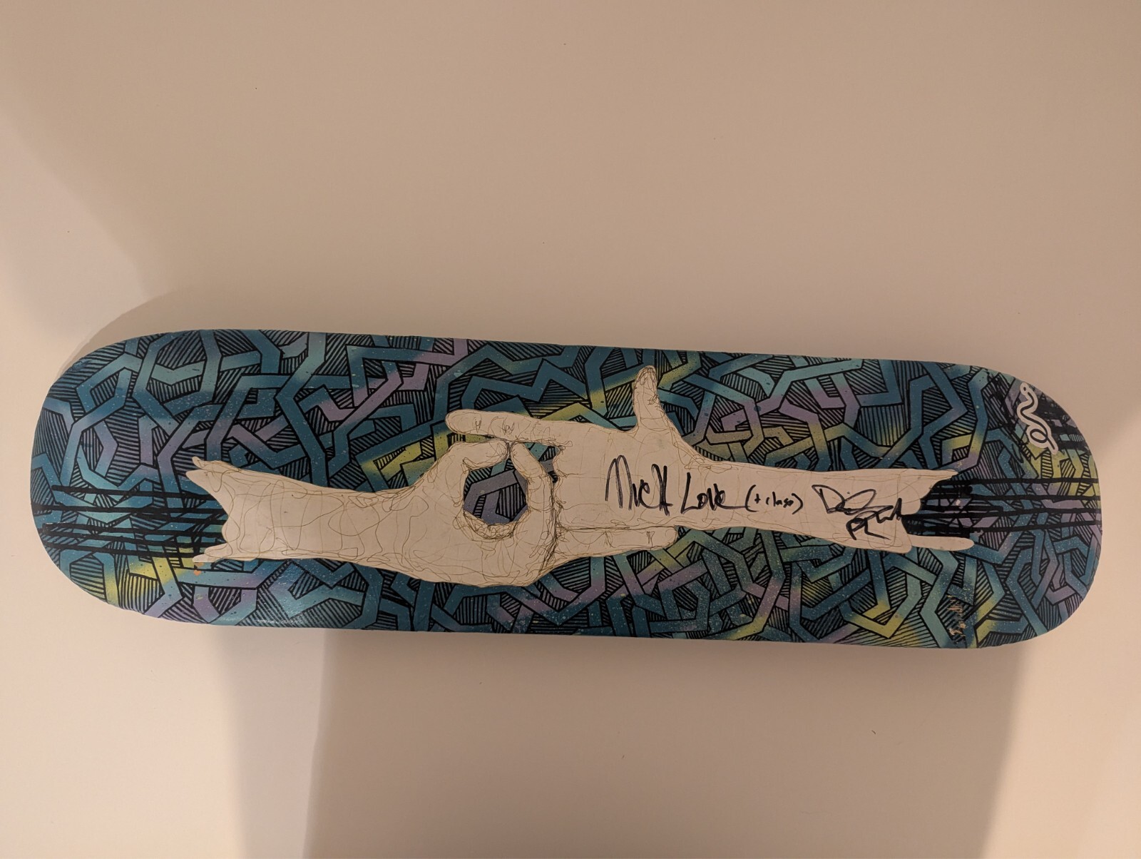 Autographed Skateboard