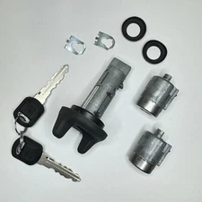 OEM Ignition Cylinder and Door Lock Set For GMC Sonoma 95 - 97 W/ GM Logo Keys