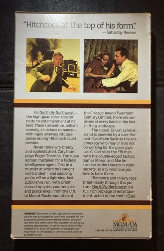 North By Northwest VHS (Big Box Edition) - Picture 6 of 8