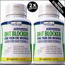 120 X DHT BLOCKER HERBAL PILLS HAIR FAST GROWTH VITAMINS ANTI LOSS GROW CAPSULES