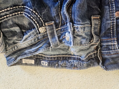 4 pairs of jeans - levis, miss me, cruel, and knock out - girls size 2,3,4 - Picture 5 of 8