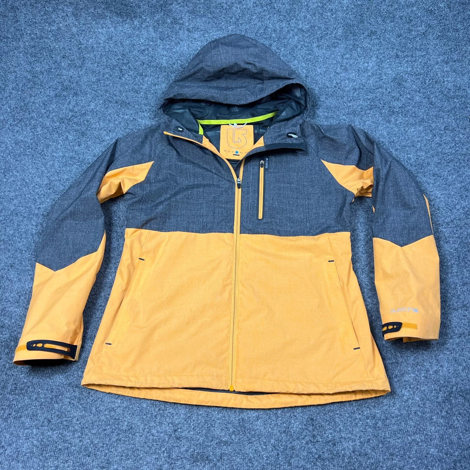 burton ski snowboard process hooded softshell jacket