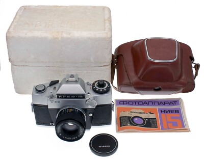 Rare KIEV-15 Tee Automat Arsenal 35mm SLR camera w/ Helios-81 2
