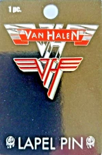 Van Halen   Lapel  Pin Limited 1. 1/4" x  1/4"  Metal The Mighty Van Halen