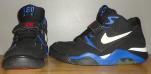 nike air force 180 black white