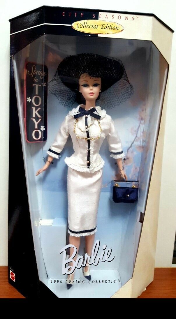 Mattel Barbie 1999 Spring in TOKYO Barbie vintage reprint Japan limited unopened Mattel Barbie 1999 Spring in TOKYO Barbie vintage reprint Japan limited unopened
