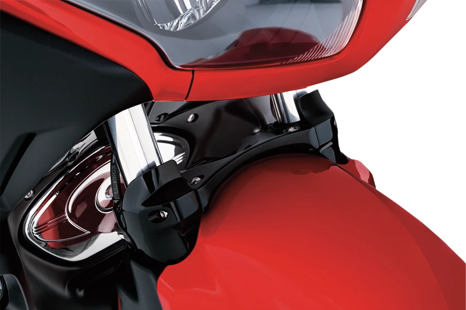 7349 FORK BRACE GEN2 WITH DUST COVER BLACK HONDA GL 1800 GOLDWING NAVI 2006 - Imagen 2 de 4