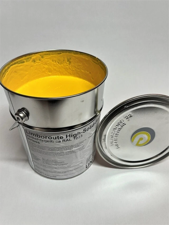 Strassenmarkierungsfarbe gelb RAL 1023 6 kg Grundpreis 11,50€/kg - Bild 1 von 2