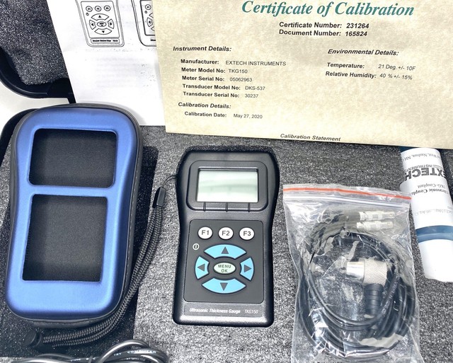 Extech TKG150 Digital Ultrasonic Thickness Gauge / Datalogger Brand