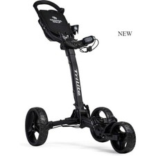 Trilite Golf Push Cart  Lightweight and Folding Golf Cart, Black