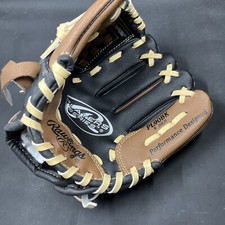 Rawlings Baseball Glove Youth Right Hand Throw 9-inch PL90BK Baseball Series EUC