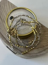 B.b. Lila Babe Extreme- The One Stretch Wrap Bracelet Necklace