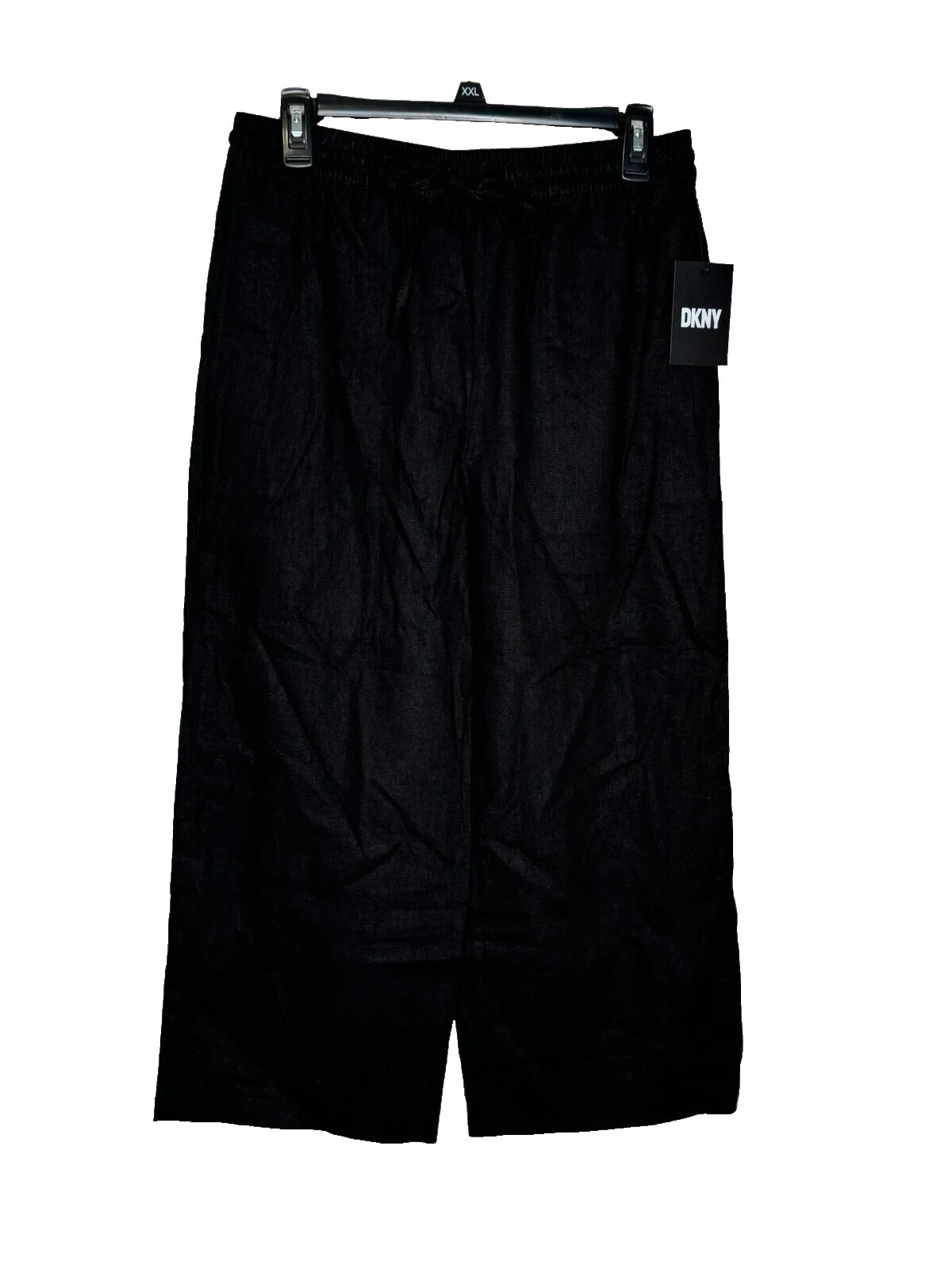 DKNY Pantalones de lino para mujer