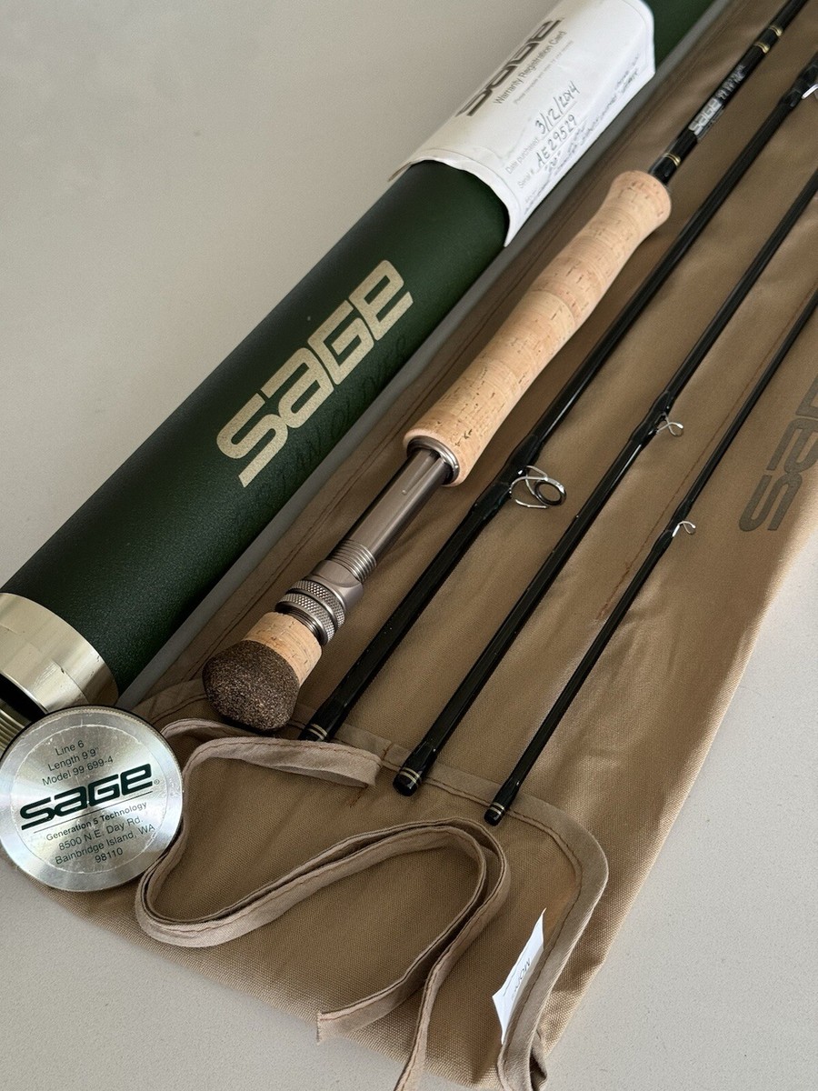 BEAUTIFUL** SAGE 99 6wt 9'9”in~4pc FlyRod!! | eBay