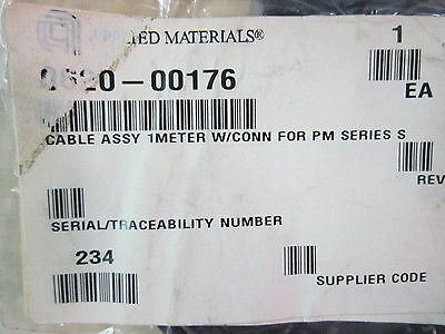 AMAT 0620-00176 Cable Assembly 1 METER with Connection for PM Series S - Picture 3 of 3