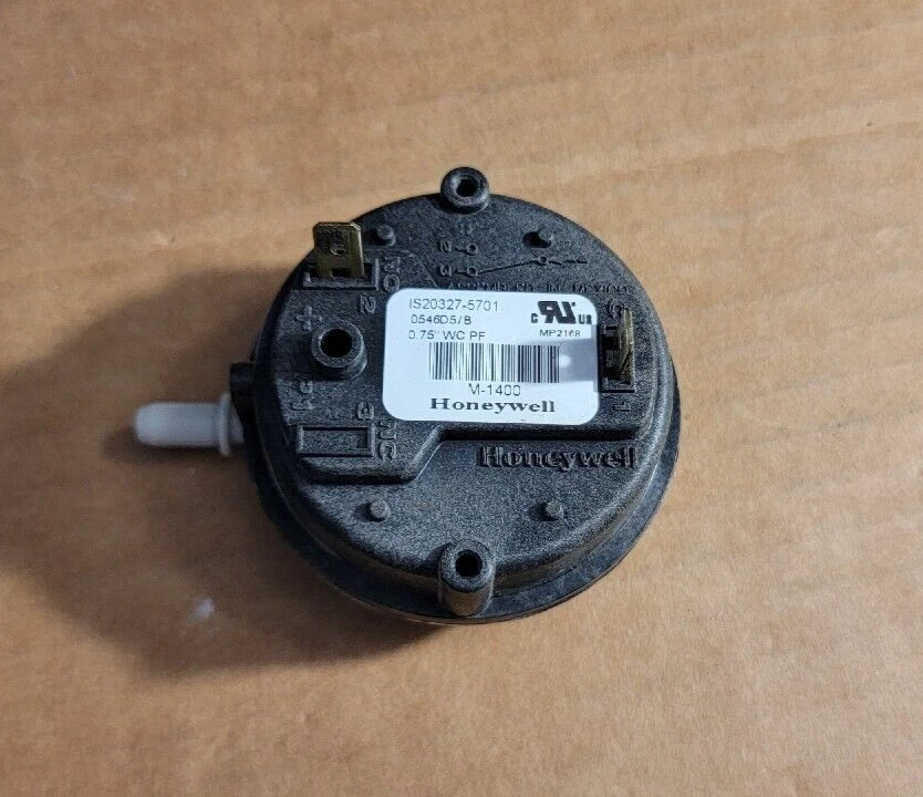Honeywell IS20327-5701 Water Heater Air Pressure Switch M-1400 | eBay