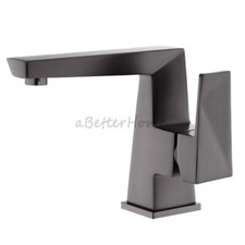 Minimalist Art Square Bathroom Sink Faucet Single Hole Wash Sink Water Mixer Tap