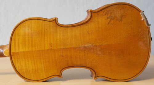 old vintage small violin geige viola cello fiddle label EDUARD SOUKUP Nr. 1574 - Picture 7 of 15
