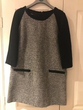 Mango grey winter dress size 14