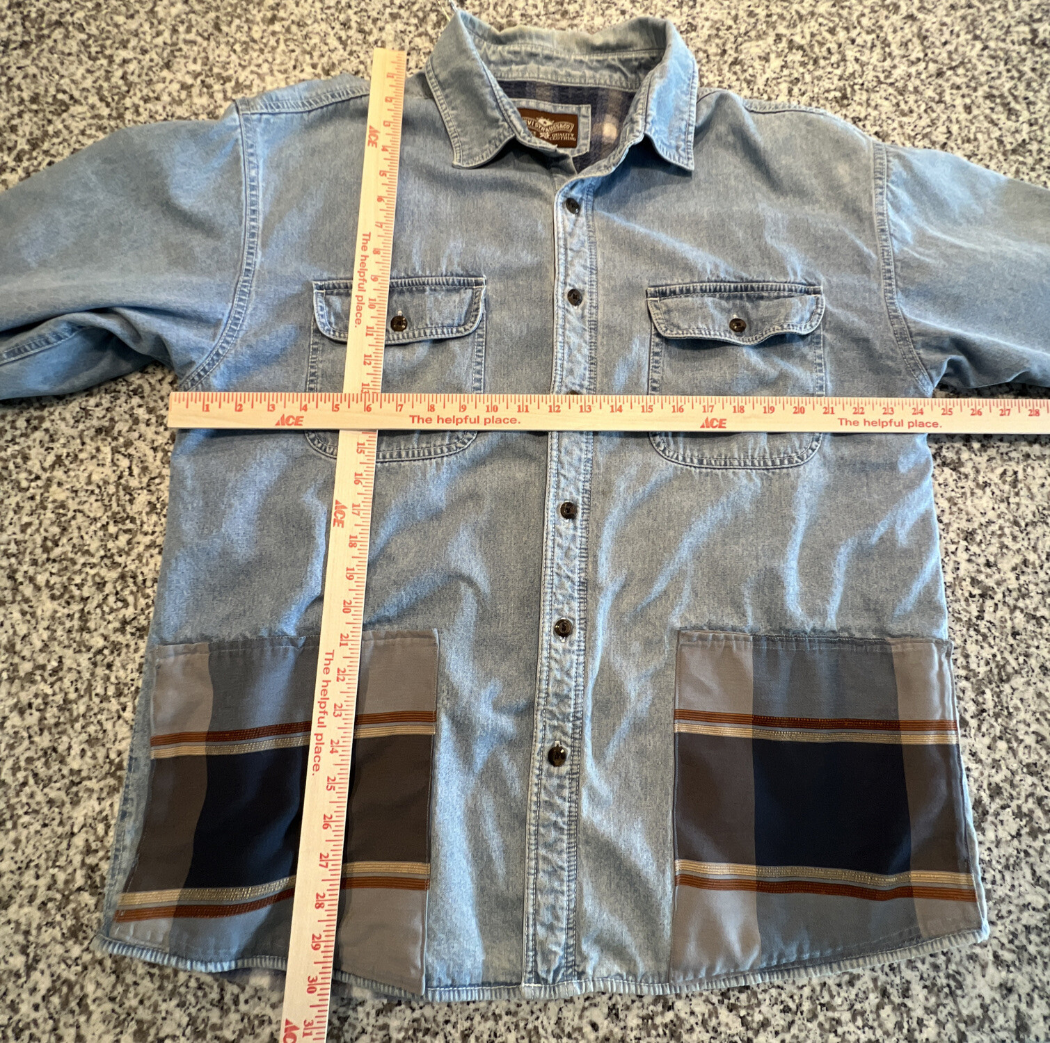 Levis Flannel Lined Denim Shirt Jacket Men's XL Extra… Gem