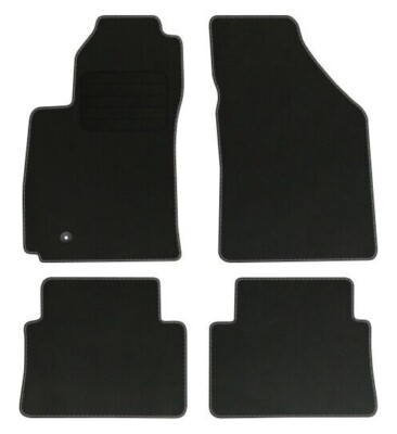 Velours Fußmatten für Daewoo Nubira II Bj. 2003 - 2009 Automatten Passform PREM