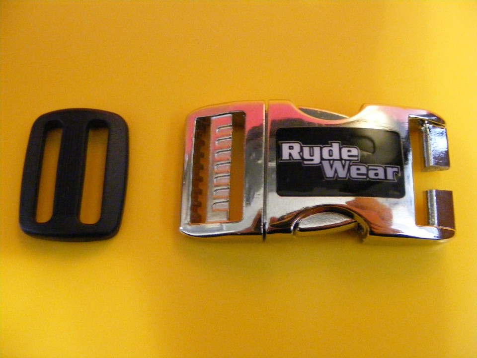 Chrome Rydewear Metal Strongest Helmet Quick Release Helmets Chin - Foto 14