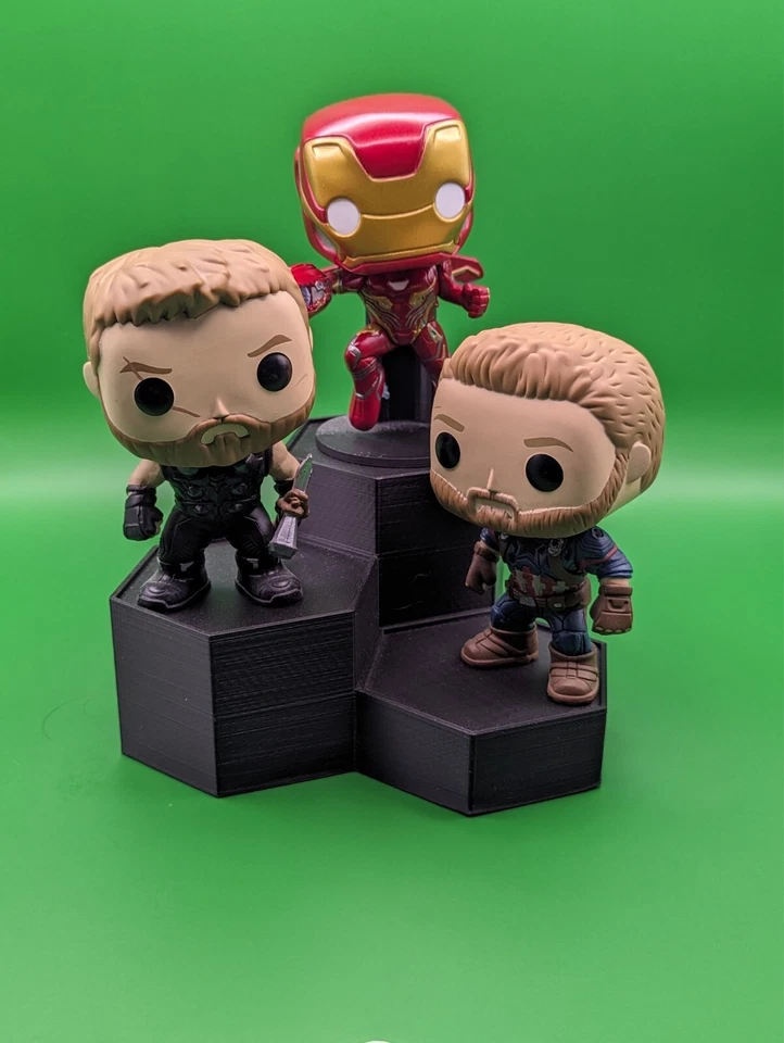 Action figure display stand, Giants Causeway Inspired display 3DPrinted Funko - Image 4 of 4