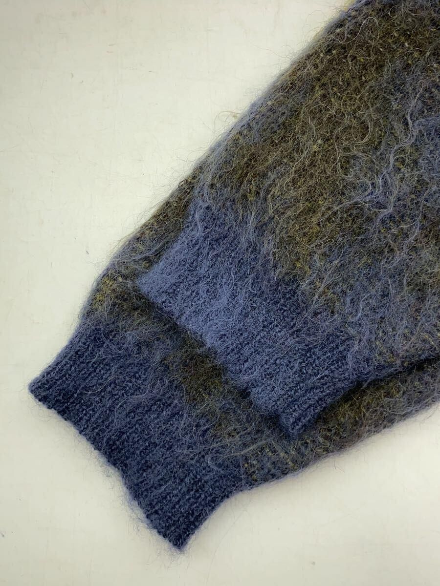 YOKE YK22AW0414S 22AW STILL JACQUARD CARDIGAN 3 MOHAIR Blue YOKE YK22AW0414S 22AW STILL JACQUARD CARDIGAN 3 MOHAIR Blue