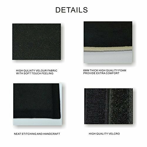 2Pc Black Seat Belt Pads Comforter Car Safety Soft Shoulder Strap Cover