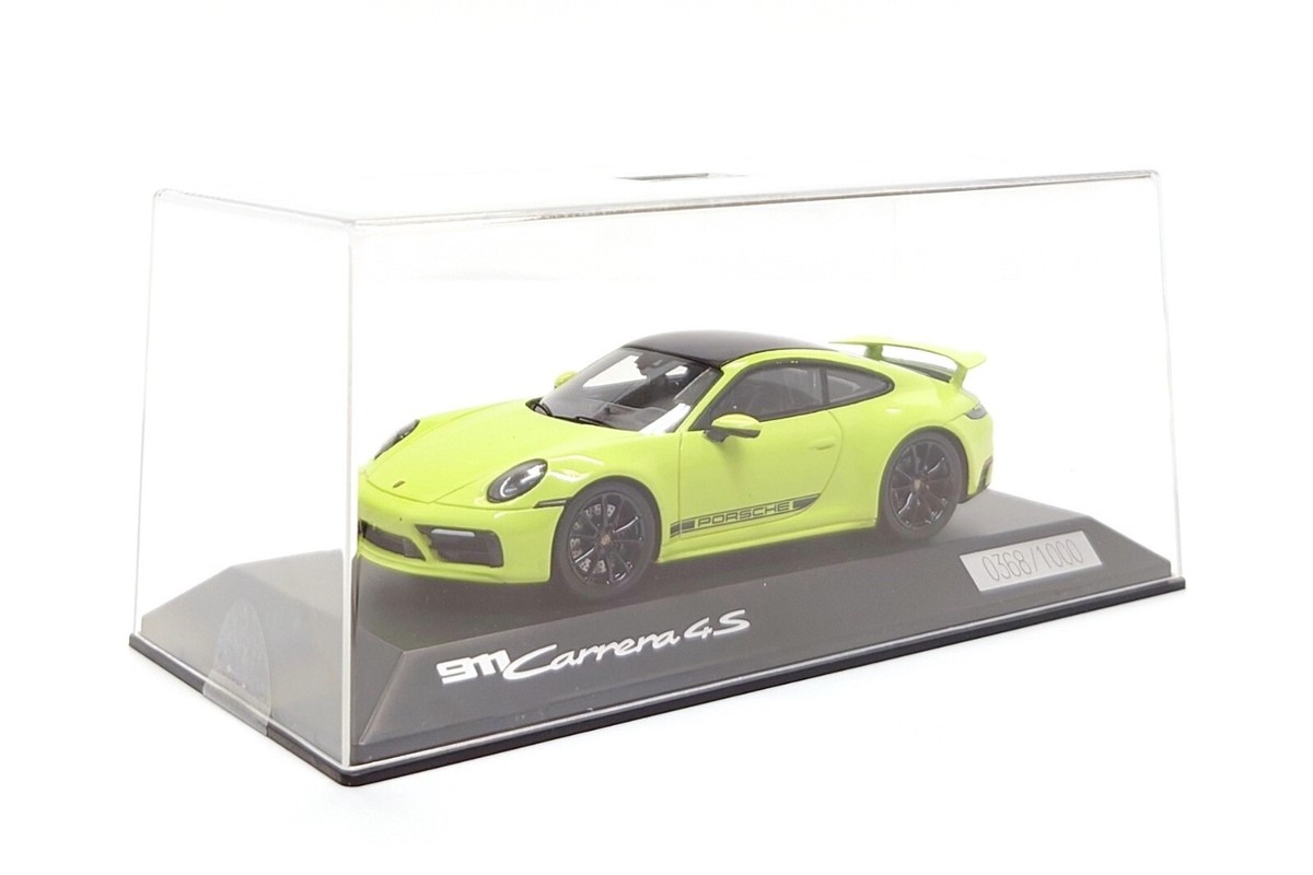 911 Carrera 4S イエロー 1:43 ミニカー Porsche 997 Carrera 4S Mk 2 2009 yellow 1/43 Minichamps