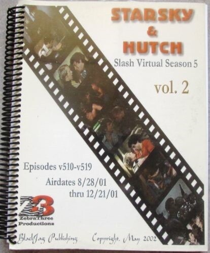 Starsky and Hutch Fanzine "Slash Virtual Season 5 Vol. 2" SLASH 2002