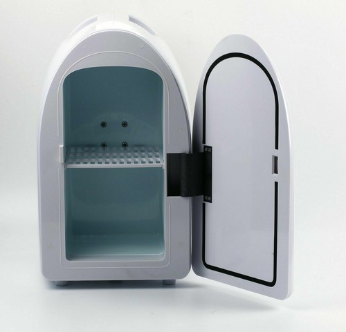 6 Litre Mini Travel Fridge - White - Picture 2 of 2