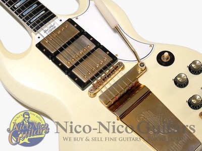 Gibson Custom Shop 2020 Murphy LAB 1963 SG Custom w Maestro