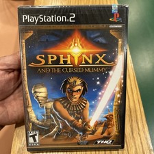 PS2 Sphinx and the Cursed Mummy (Sony PlayStation 2, 2003) NEW Factory Sealed